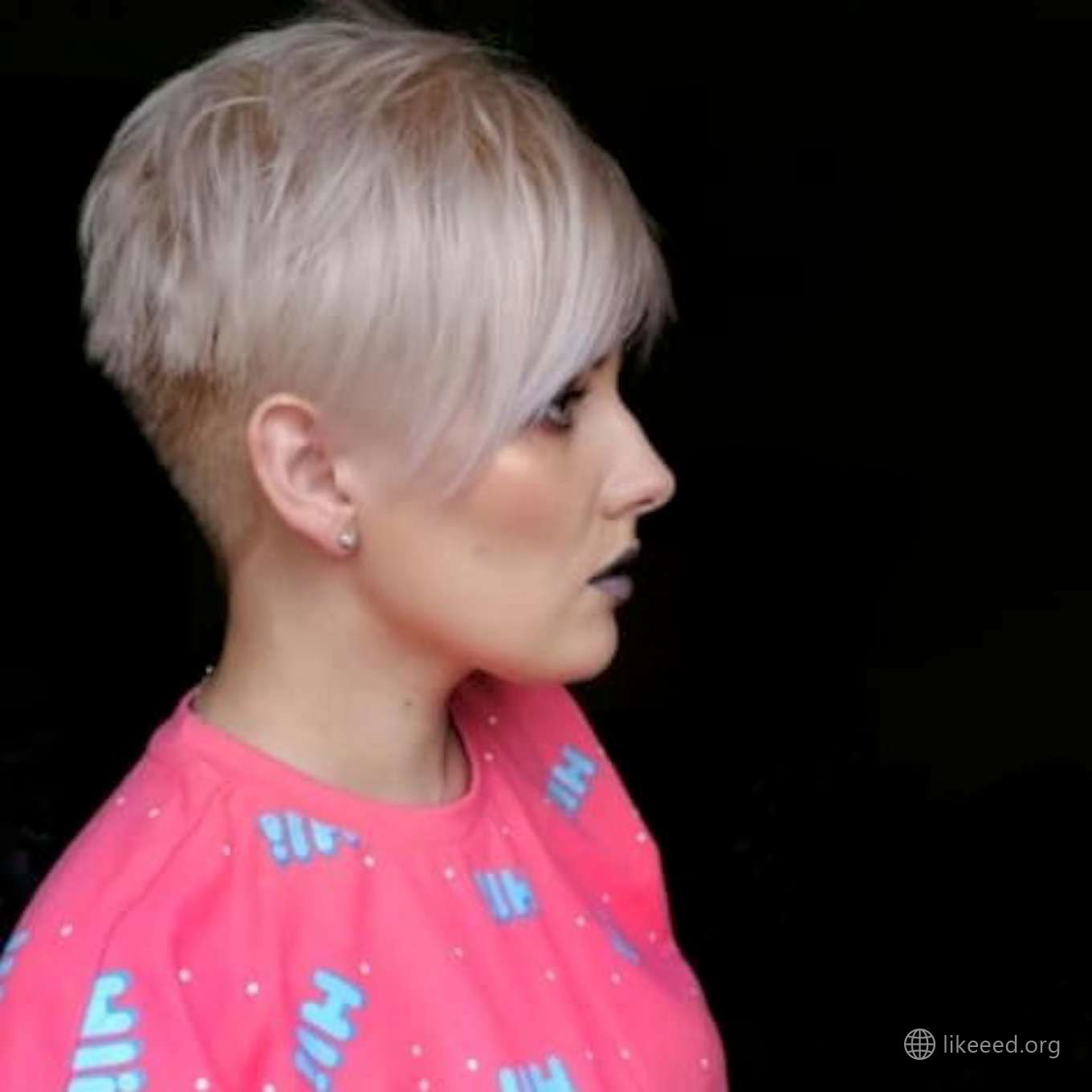 Magenta Bubblegum Short Hairstyles – 1