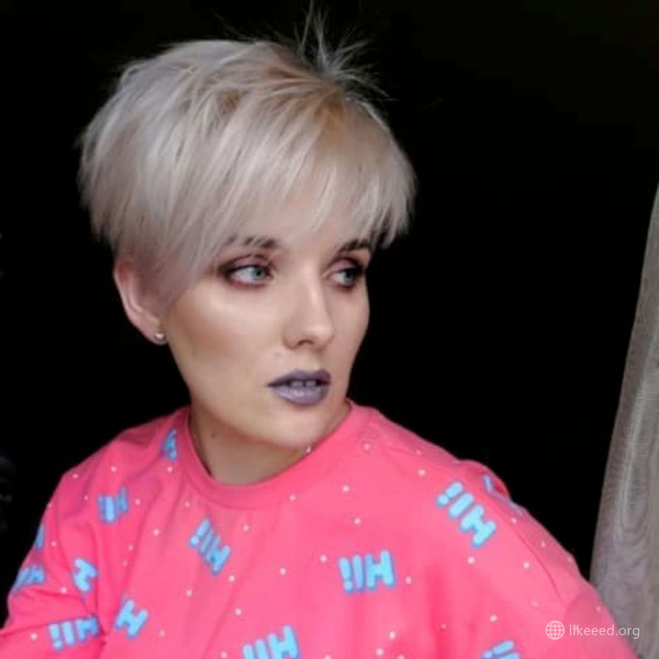 Magenta Bubblegum Short Hairstyles – 4
