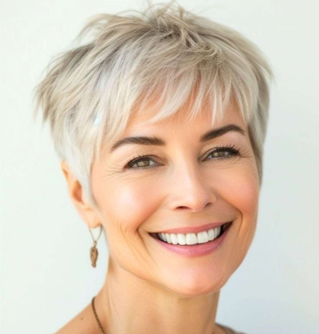 Bright and Youthful The Charm of a Blonde Pixie