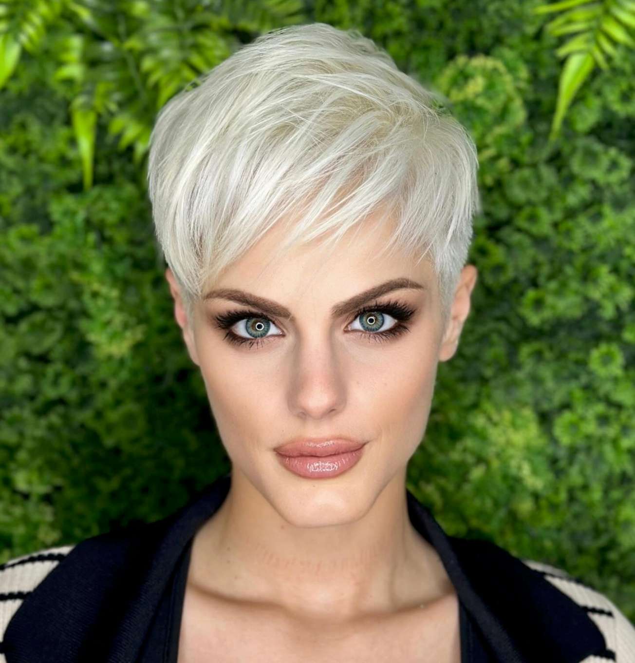 Pixie Cut Front View