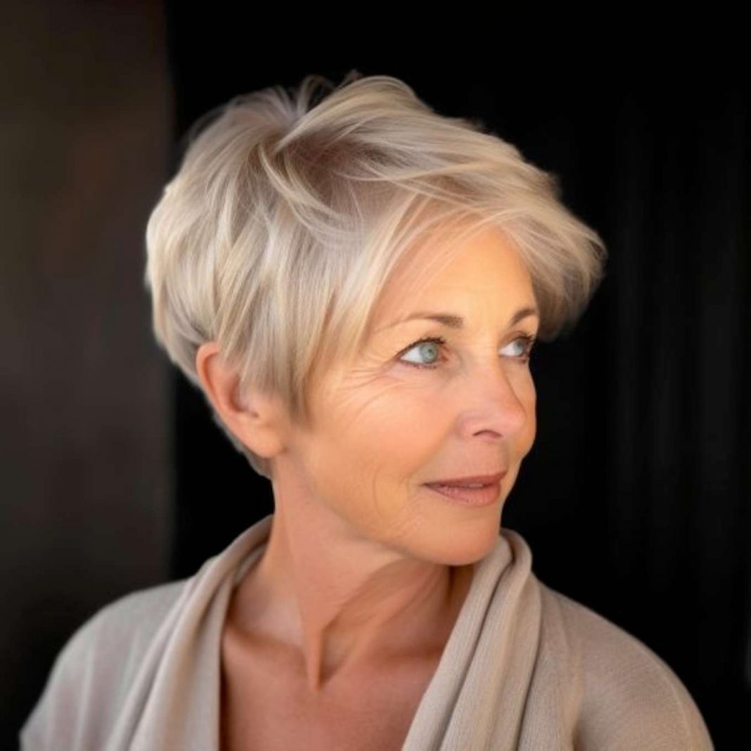 Sophisticated Elegance The Platinum Blonde Bob