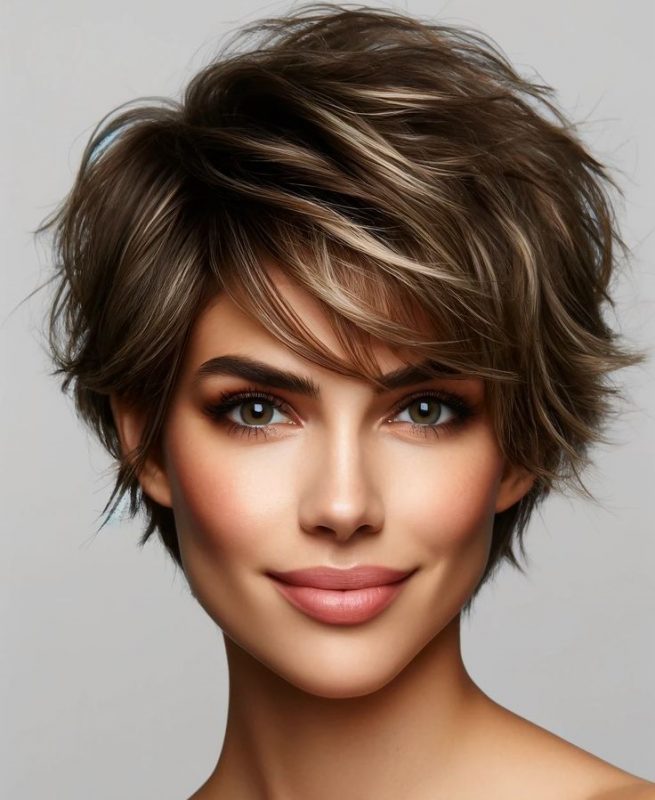 Textured Waves Short Hair