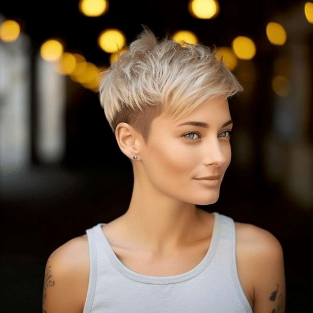 Urban Chic The Platinum Blonde Undercut