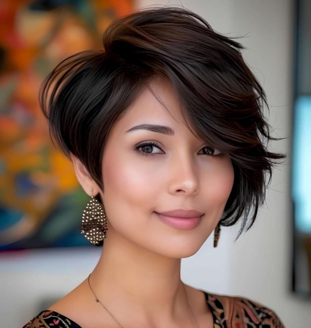 Elegant Short Bob with Soft Waves