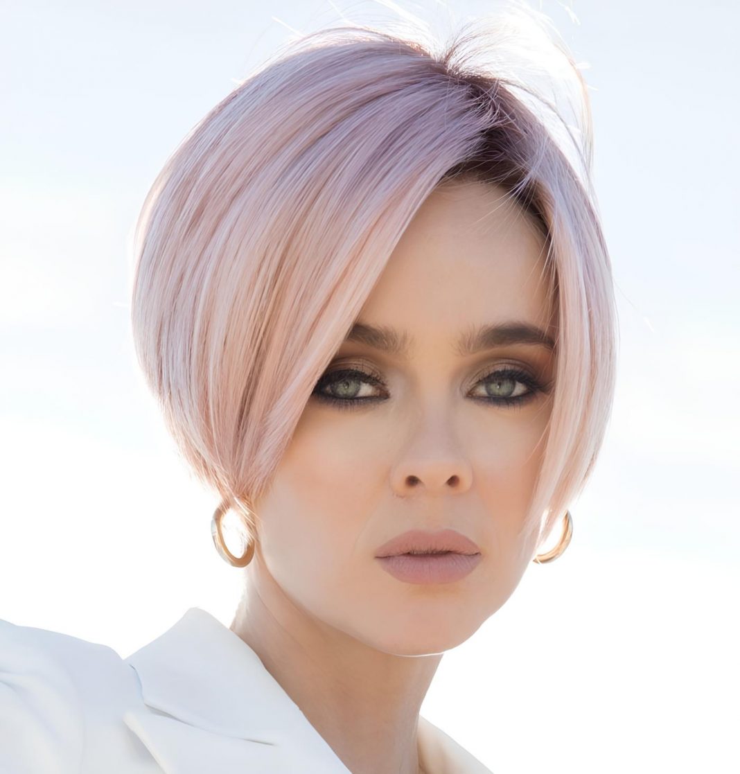 Soft Pink Bob for a Modern Twist