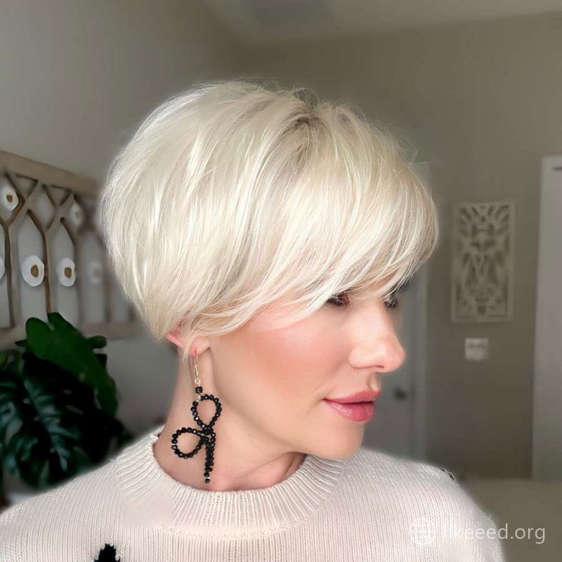 Elegant Short Blonde Haircuts for Modern Women - 2