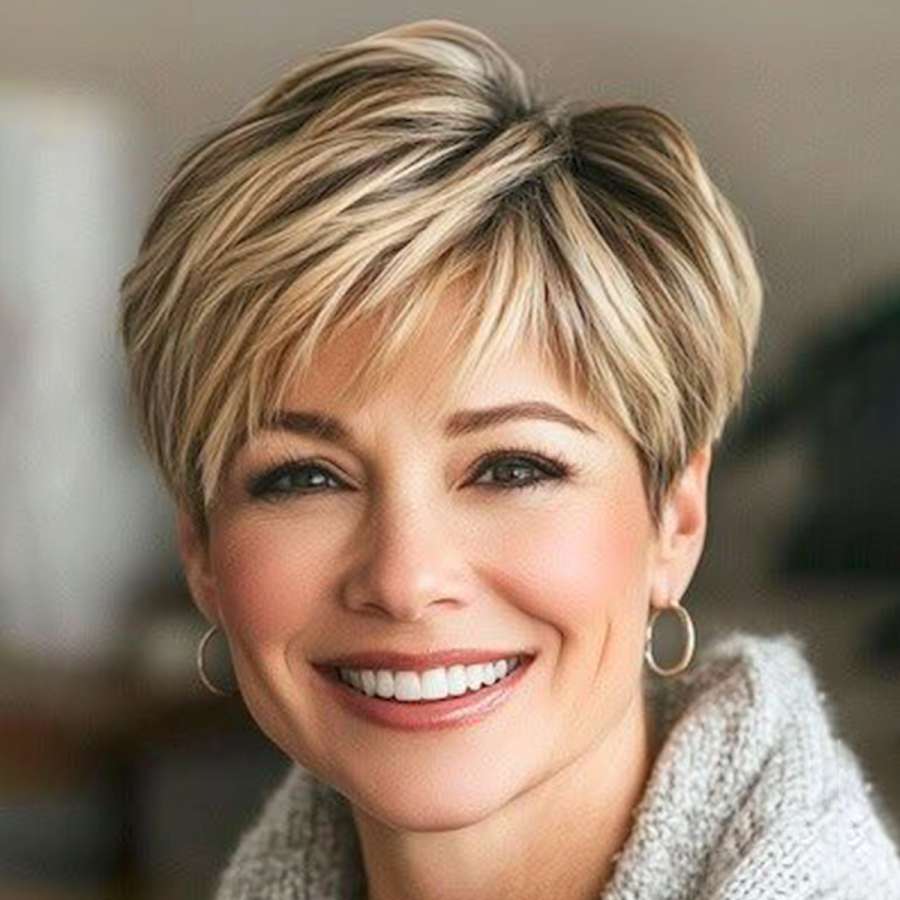 Graceful & Timeless: A Short Cut for Mature Elegance