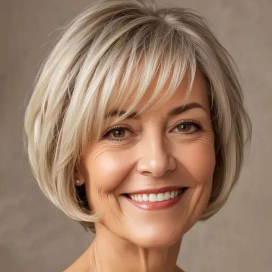 Soft & Feminine: The Wispy Bob for a Gentle Touch