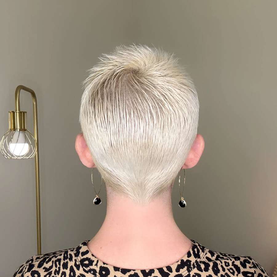 The Back View: Tapered Perfection for a Sleek Look