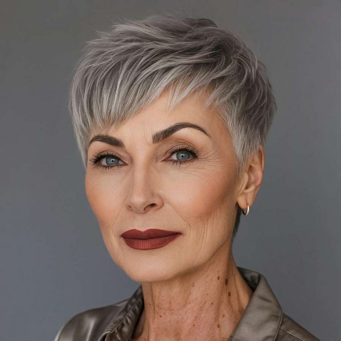 Timeless Silver Pixie Cuts for the Modern Woman - Likeeed