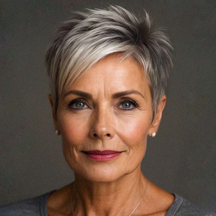 Timeless Pixie Cuts With Modern Silver Charm - Likeeed