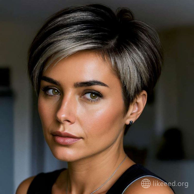 Polished Pixie with Multi-Dimensional Highlights