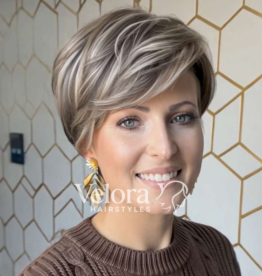 Dimensional Blonde Pixie Glow