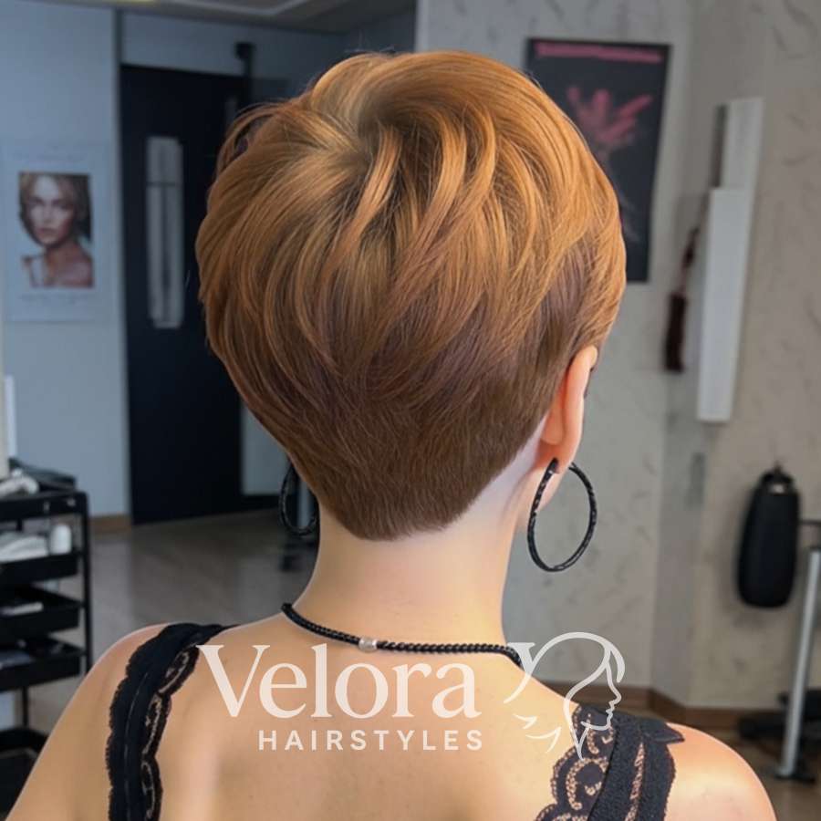 Precision Nape Pixie with Tapered Volume
